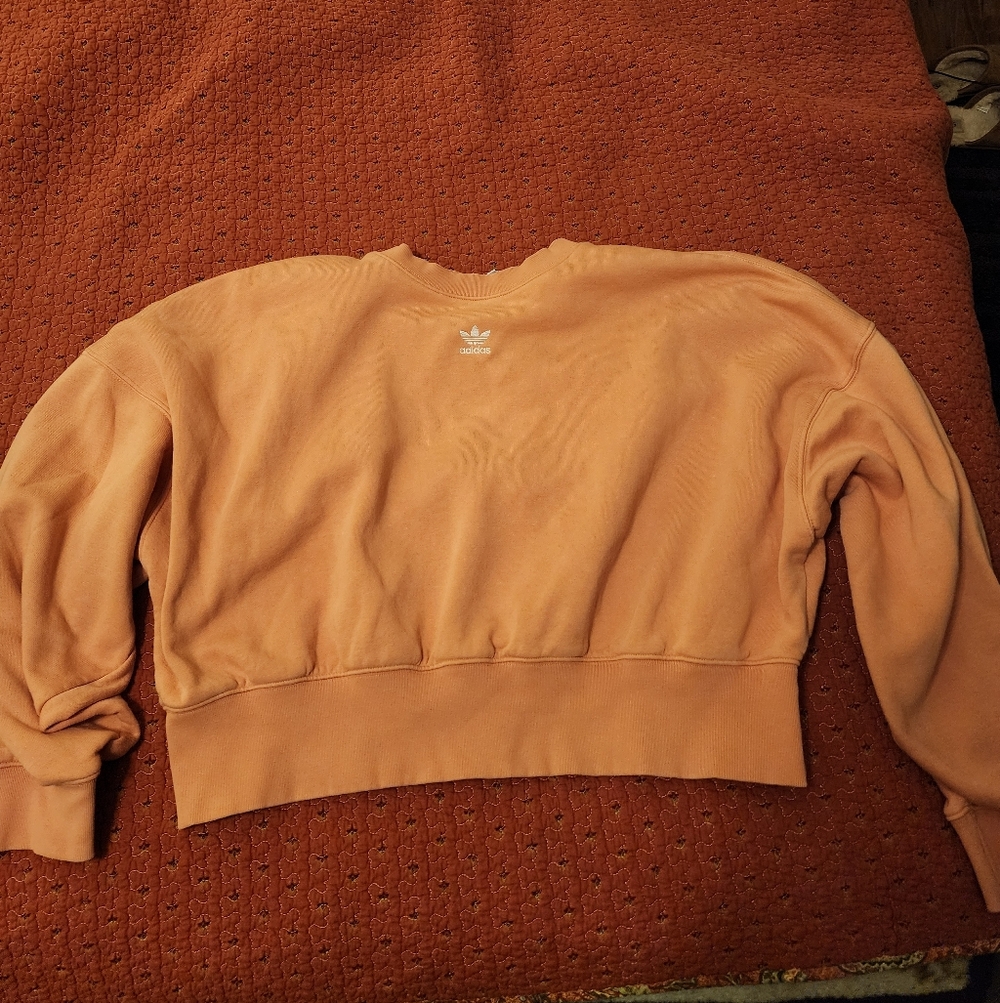 Adidas Essensials Fleece Crewneck Sweatshirt - Picture 2 of 6